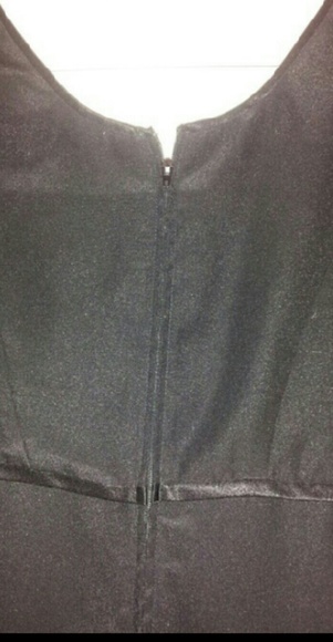 All black long choir dress - Picture 2 of 4