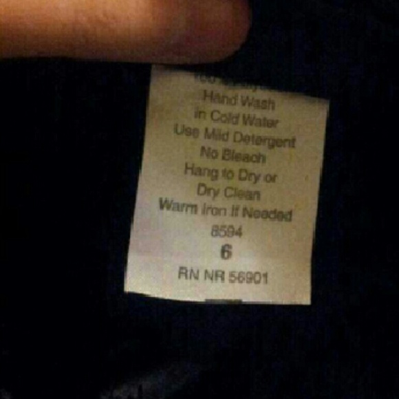 All black long choir dress - Picture 4 of 4