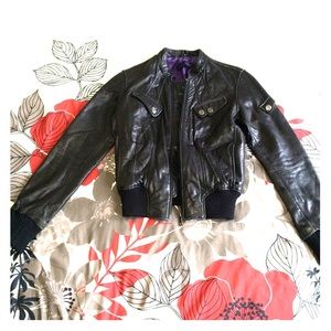 Knoles & Carter real leather lamb jacket