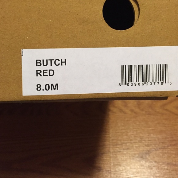 Red Distressed Boot by Coconuts - Picture 3 of 4