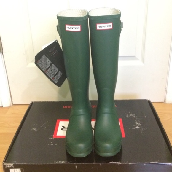 Forest Green Hunter Rain Boots