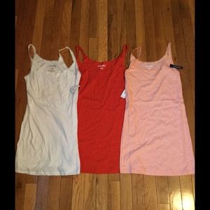 3 Old Navy camisole  Medium Tall NWT