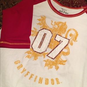 Harry Potter Gryffindor jersey shirt, size M
