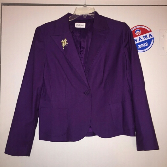 Purple Blazer