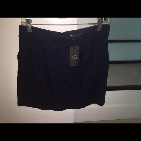 Armani Exchange Short Skirt with Pockets