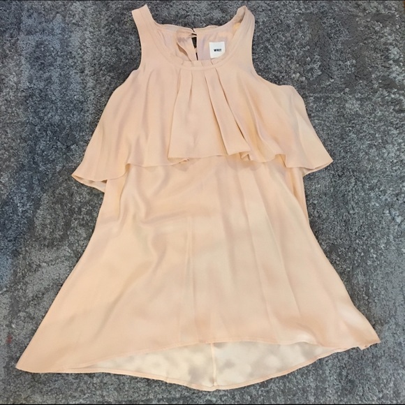 NWOT Silk Halter Dress
