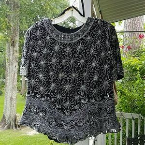 Beaded formal/evening top