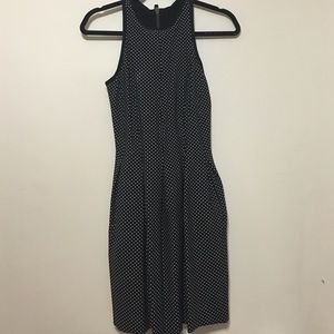 Lululemon neoprene polka dot dress