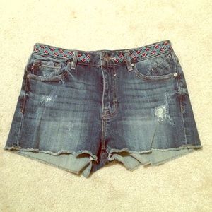 Vigoss High Waist Denim Shorts