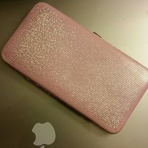 Pink wallet/clutch