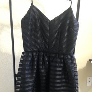 New! Black slip dress by Necessary Objects.