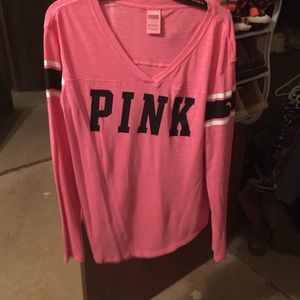 Victoria secret pink long sleeve shirt