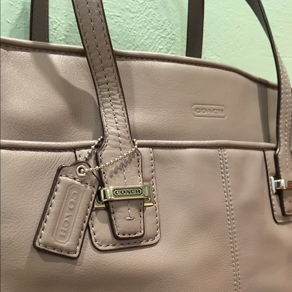 Coach Genuine Leather Tote - Picture 2 of 3
