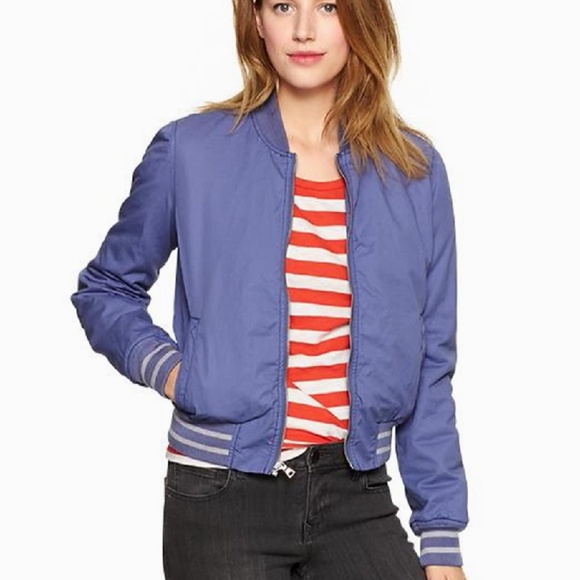 GAP Jackets & Blazers - Gap Bomber Jacket NWT $98 S BACK-TO-SCHOOL