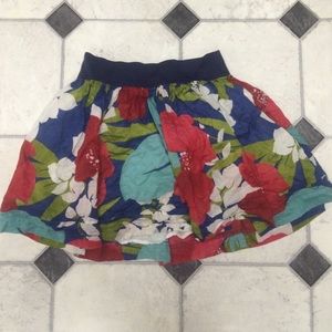 Floral circle skirt