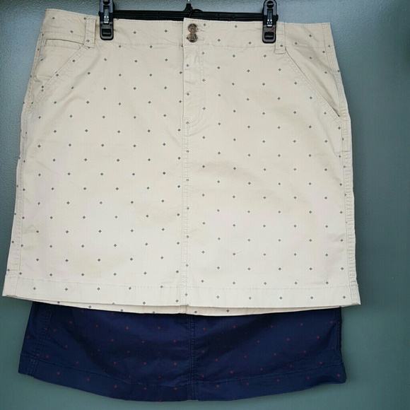 Khaki skirt