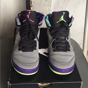 ✨On Sale✨Jordan Retro 5 (PS) 'Bel Air'💜💚💖