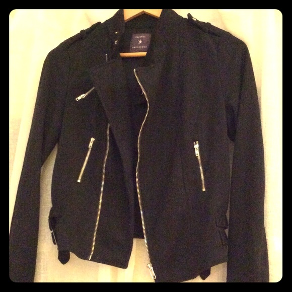 SOLD! Black Biker Moto Jacket