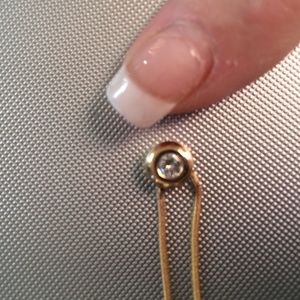 14K Yellow Gold Diamond Necklace