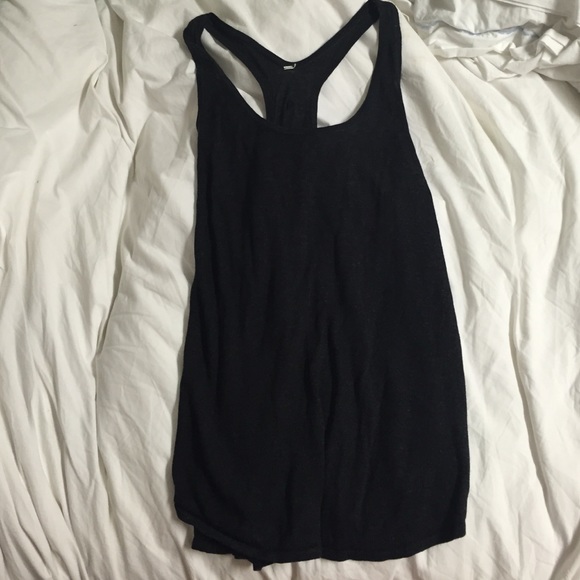 lululemon athletica Tops - Lululemon black racer back tank top