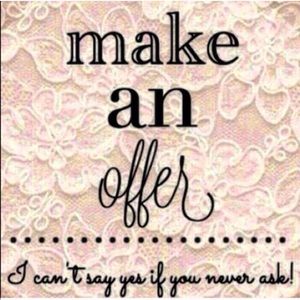 Make me a reasonable offer!✨