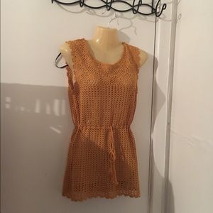 NEW Sweater Top TAG color is Mustard