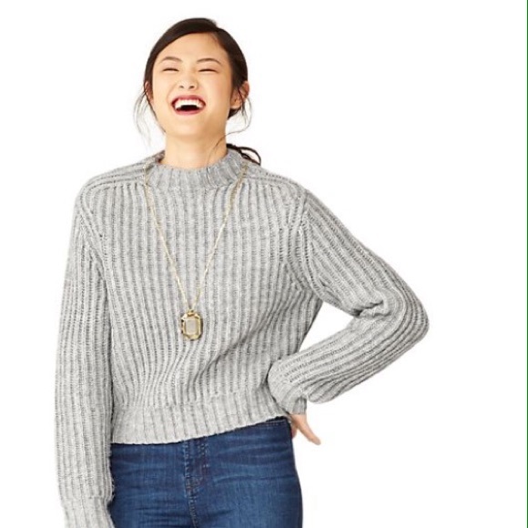 New. Boxy mockneck sweater by Kate Spade Saturday
