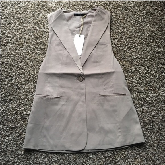 Taupe Vest