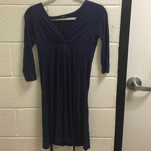 Dark blue dress