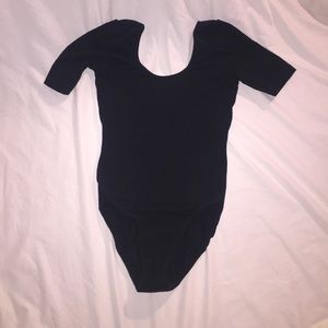 American Apparel Short Sleeve U Neck Bodysuit