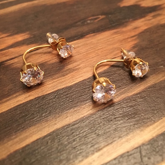 Double drop earrings