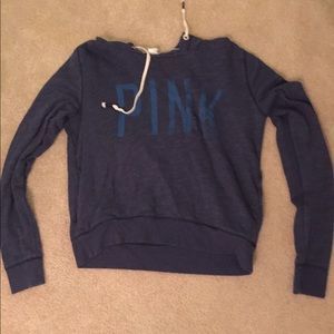 Blue hoodie from PINK