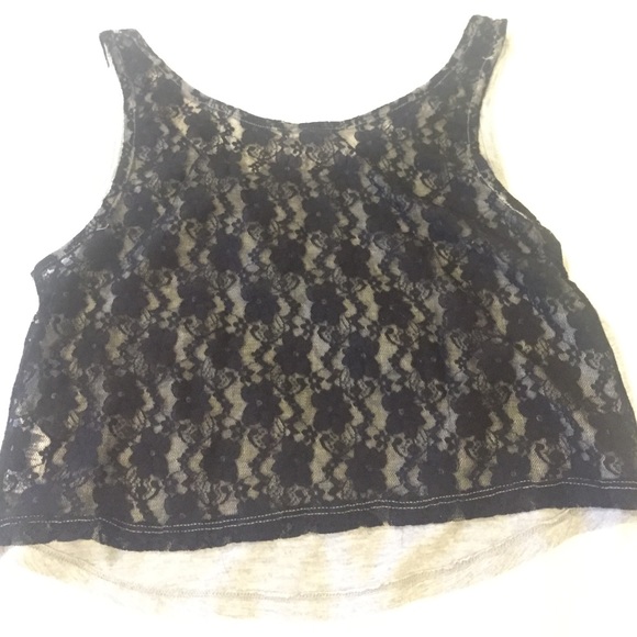 "All that glitter's not gold" Crop-top. - Picture 3 of 3