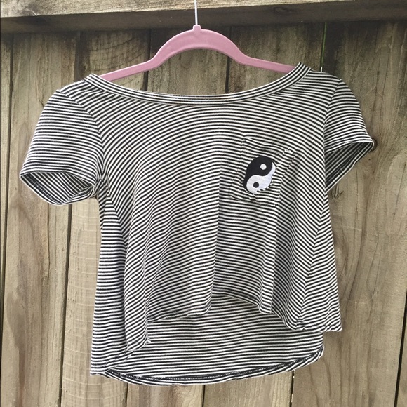 Ying Yang Crop Top