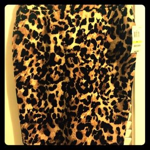 Thalia - Leopard print- Pencil skirt