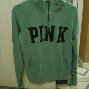 Green hoodie