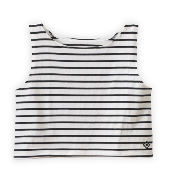 Fair Indigo Tops - ♻️ 100% Organic Cotton Crop Top
