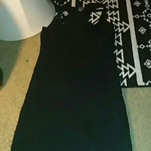 Racer back long tunic top