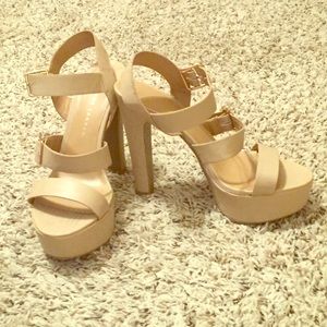 Nude Colored Stilettos