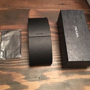 Prada sunglass case