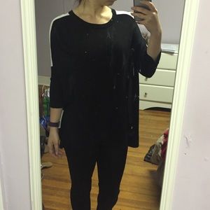 Forever 21 Color Block Long sleeve shirt