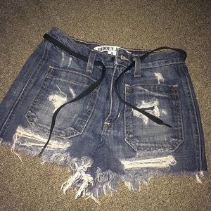Jean shorts