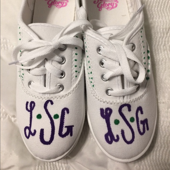 Custom-made Monogrammed Shoes