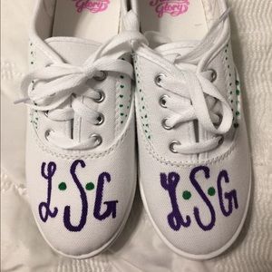 Custom-made Monogrammed Shoes
