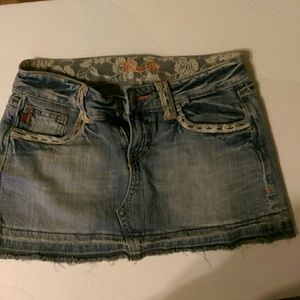 Jean skirt