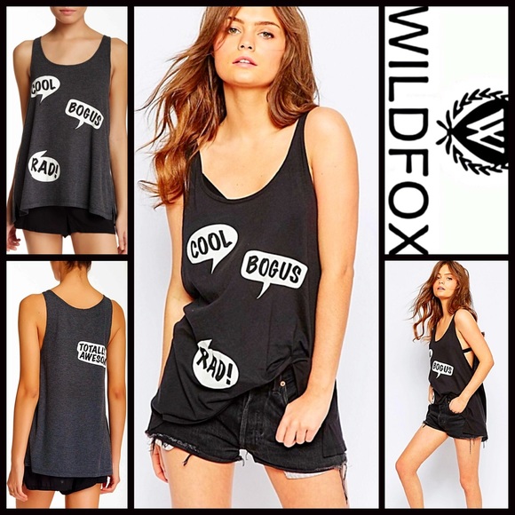 Wildfox Other - ❗️1-HOUR SALE❗️WILDFOX COVERUP Tank Totally Rad