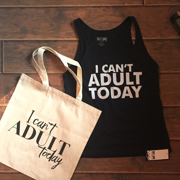 🎄SALE🎄I Can't Adult Tank
