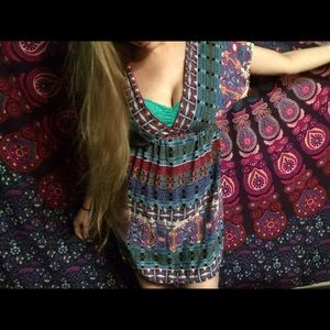 Tribal Print Dress