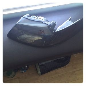 Headlights for a 2002 Ford Mustang