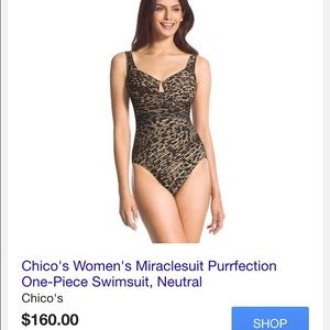 Miracle suit one piece size 10